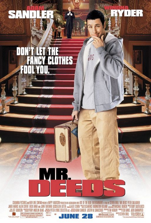 the movie poster: Mr. Deeds (2002) ver2