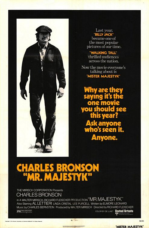 the movie poster: Mr. Majestyk (1974)