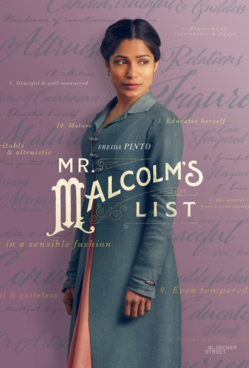 1000 piece jigsaw puzzle for the movie poster: Mr. Malcolm's List (2022) ver3