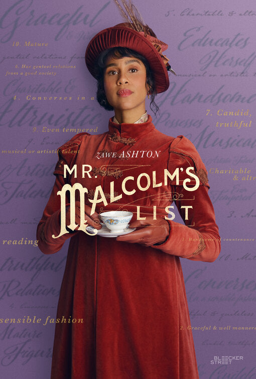 1000 piece jigsaw puzzle for the movie poster: Mr. Malcolm's List (2022) ver4