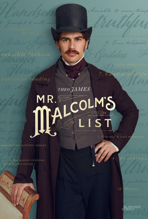1000 piece jigsaw puzzle for the movie poster: Mr. Malcolm's List (2022) ver5