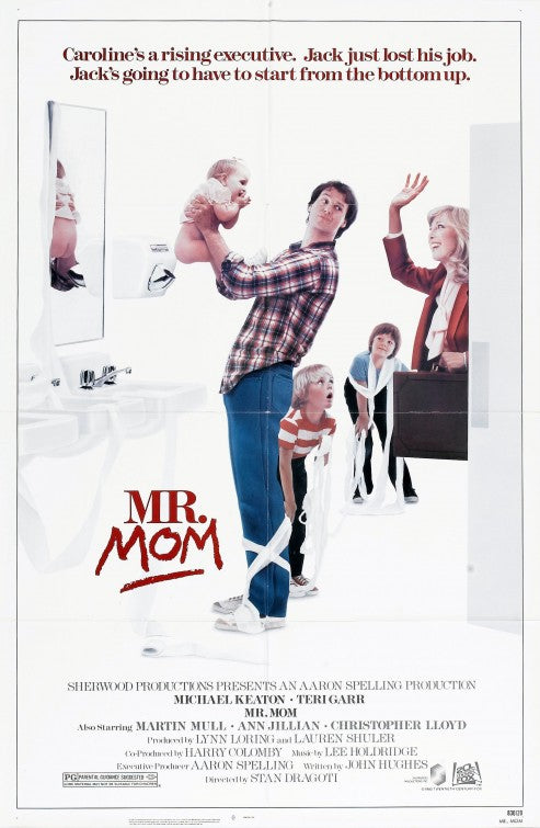 the movie poster: Mr. Mom (1983)