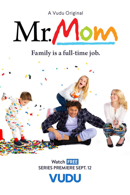 1000 piece jigsaw puzzle for tv poster: Mr. Mom