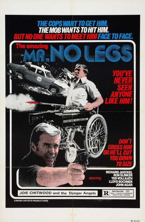 1000 piece jigsaw puzzle for the movie poster: Mr. No Legs (1978)