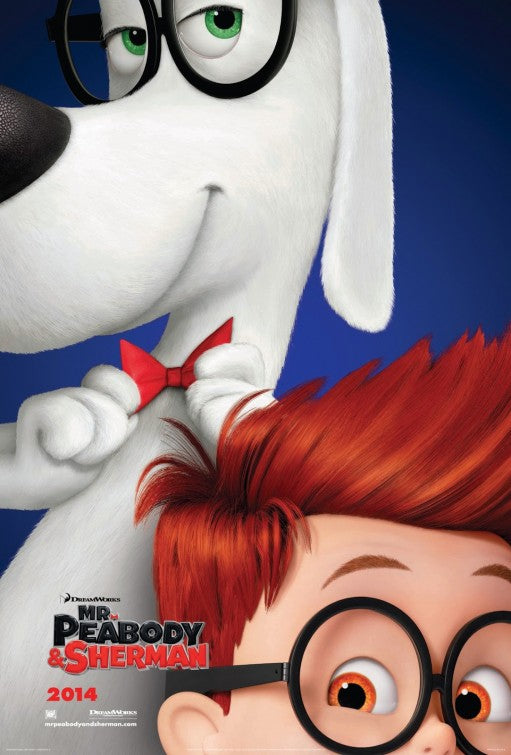 1000 piece jigsaw puzzle for the movie poster: Mr. Peabody & Sherman (2014)