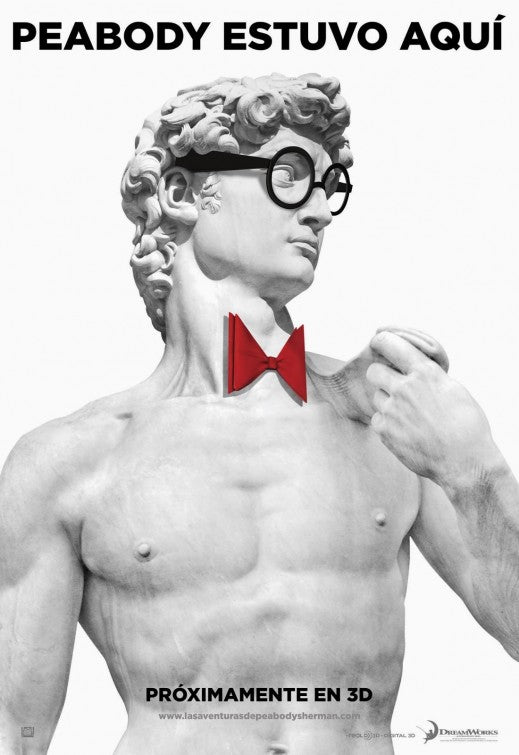1000 piece jigsaw puzzle for the movie poster: Mr. Peabody & Sherman (2014) ver19