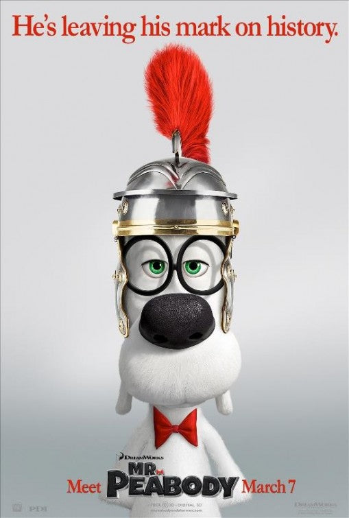 1000 piece jigsaw puzzle for the movie poster: Mr. Peabody & Sherman (2014) ver2