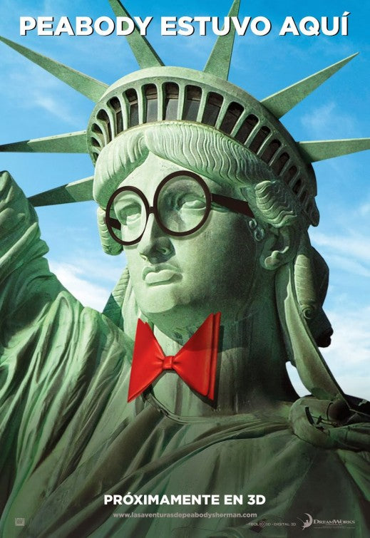 1000 piece jigsaw puzzle for the movie poster: Mr. Peabody & Sherman (2014) ver21