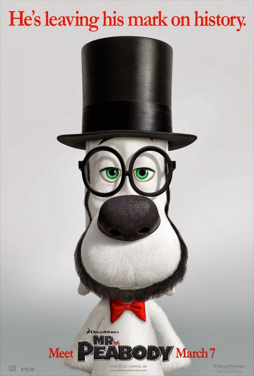 1000 piece jigsaw puzzle for the movie poster: Mr. Peabody & Sherman (2014) ver5