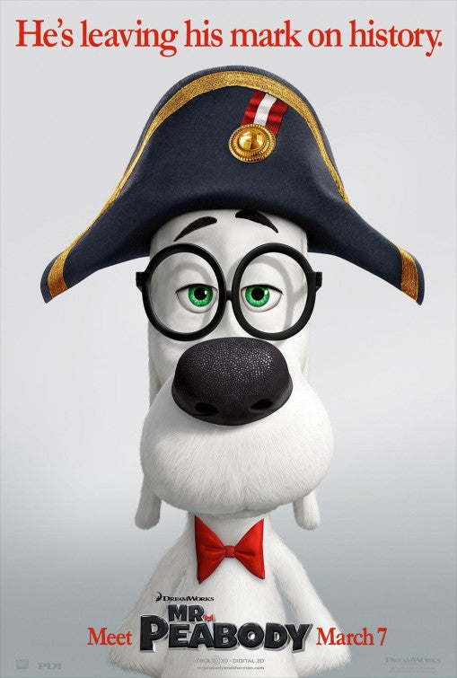 1000 piece jigsaw puzzle for the movie poster: Mr. Peabody & Sherman (2014) ver6