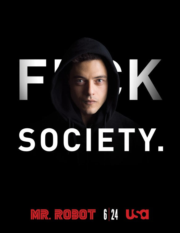 1000 piece jigsaw puzzle for tv poster: Mr. Robot, ver4