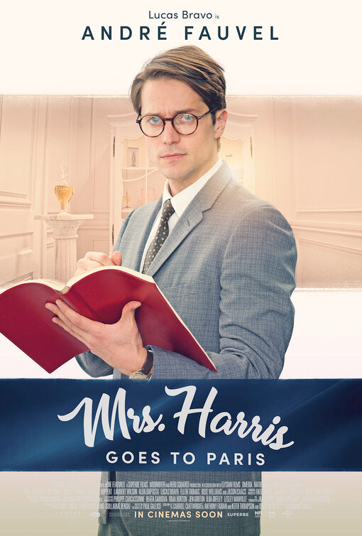 1000 piece jigsaw puzzle for the movie poster: Mrs. Harris Goes to Paris (2022) ver10