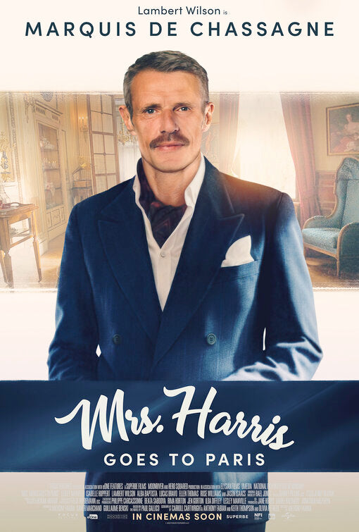 1000 piece jigsaw puzzle for the movie poster: Mrs. Harris Goes to Paris (2022) ver8
