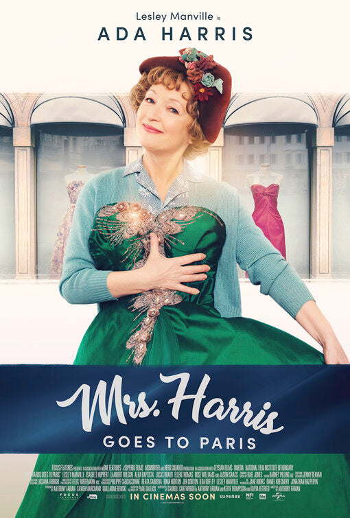 1000 piece jigsaw puzzle for the movie poster: Mrs. Harris Goes to Paris (2022) ver9