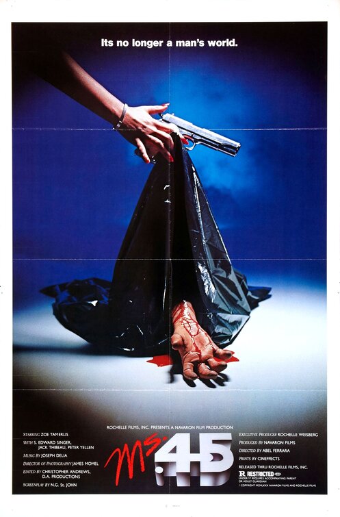 the movie poster: Ms. 45 (1981) ver2