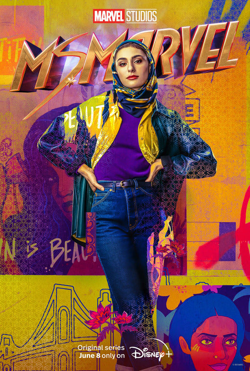 1000 piece jigsaw puzzle for tv poster: Ms. Marvel, ver5