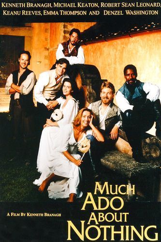 the movie poster: Much Ado About Nothing (1993) ver2