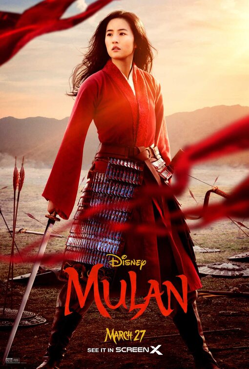 1000 piece jigsaw puzzle for the movie poster: Mulan (2020) ver22