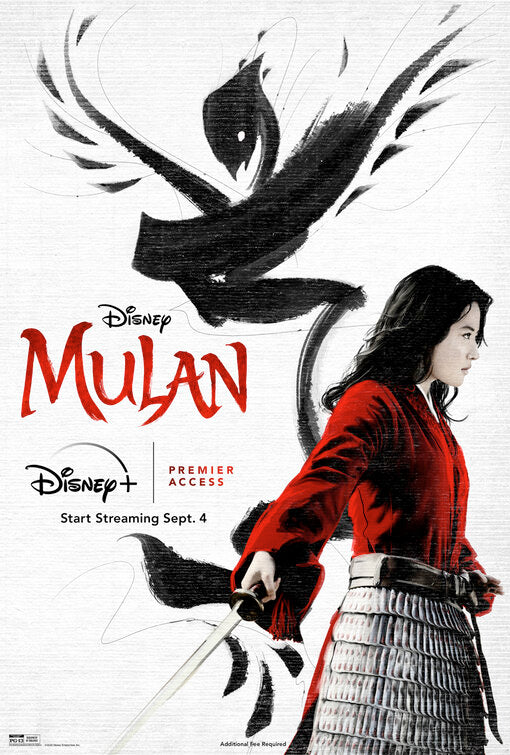 1000 piece jigsaw puzzle for the movie poster: Mulan (2020) ver26