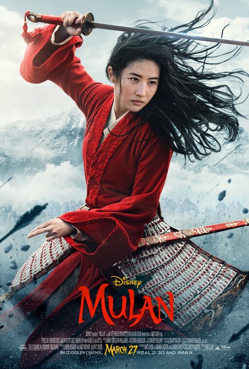 1000 piece jigsaw puzzle for the movie poster: Mulan (2020) ver4