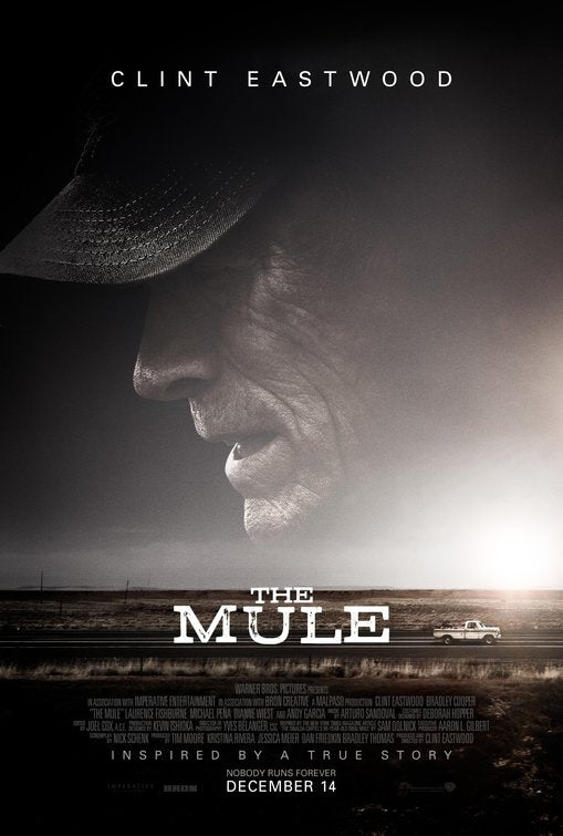 1000 piece jigsaw puzzle for the movie poster: The Mule (2018)