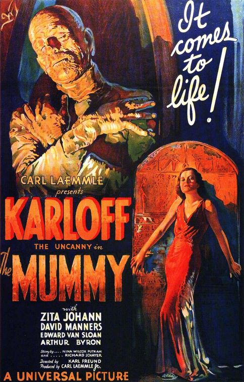 the movie poster: The Mummy (1932)
