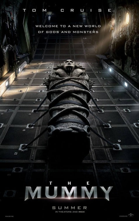 1000 piece jigsaw puzzle for the movie poster: The Mummy (2017)
