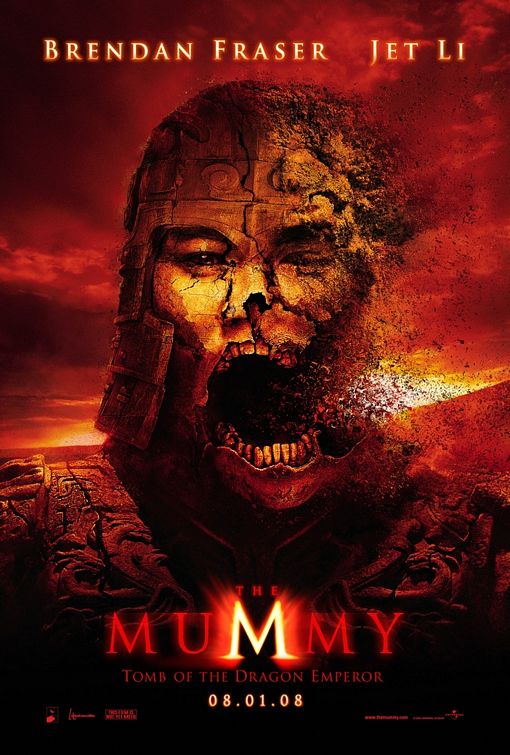 the movie poster: The Mummy: Tomb of the Dragon Emperor (2008)