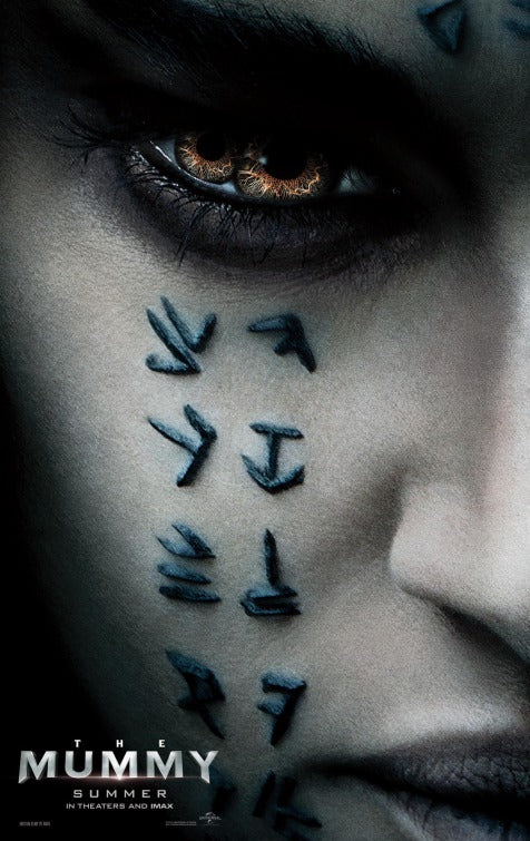 1000 piece jigsaw puzzle for the movie poster: The Mummy (2017) ver2
