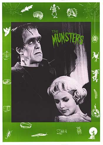 1000 piece jigsaw puzzle for tv poster: Munsters, ver2