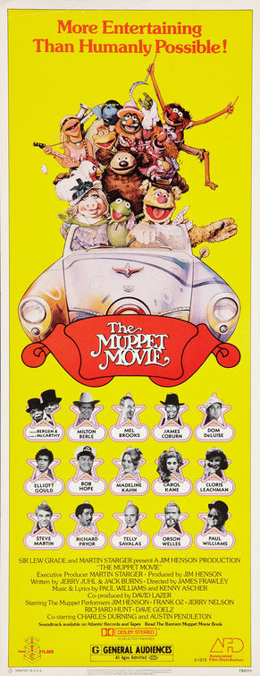 1000 piece jigsaw puzzle for the movie poster: The Muppet Movie (1979) ver3