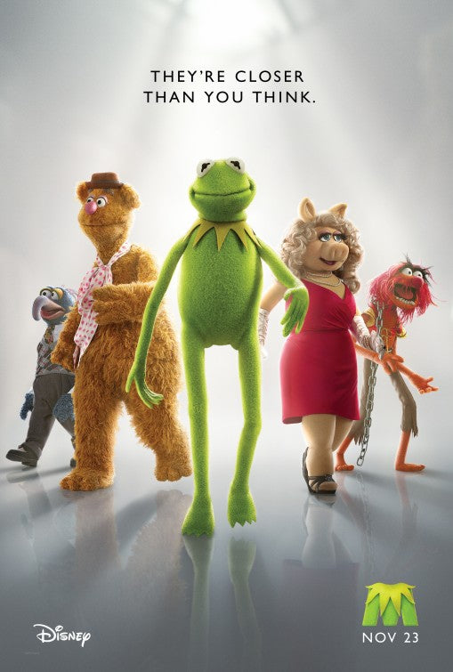 1000 piece jigsaw puzzle for the movie poster: The Muppets (2011)