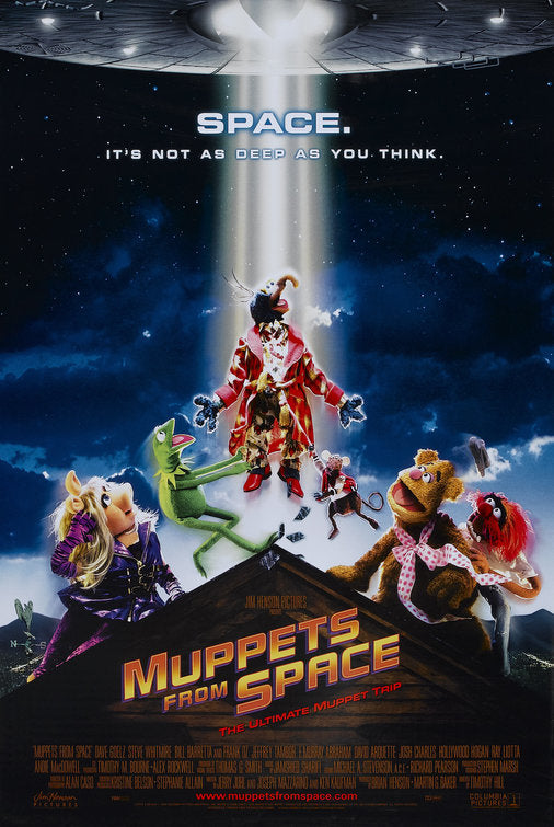 the movie poster: Muppets from Space (1999)