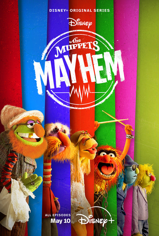 1000 piece jigsaw puzzle for tv poster: The Muppets Mayhem
