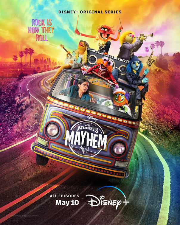 1000 piece jigsaw puzzle for tv poster: The Muppets Mayhem, ver2