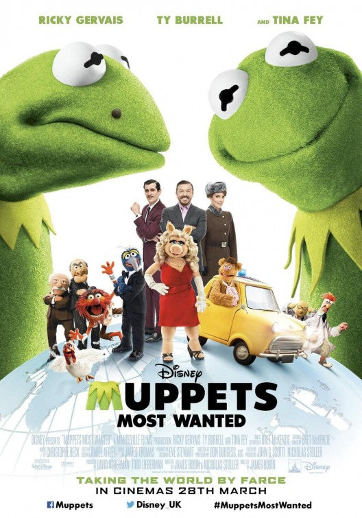 1000 piece jigsaw puzzle for the movie poster: Muppets Most Wanted (2014) ver3