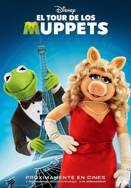 1000 piece jigsaw puzzle for the movie poster: Muppets Most Wanted (2014) ver8