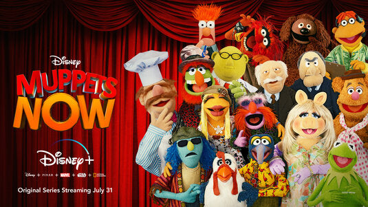 1000 piece jigsaw puzzle for tv poster: Muppets Now, ver2