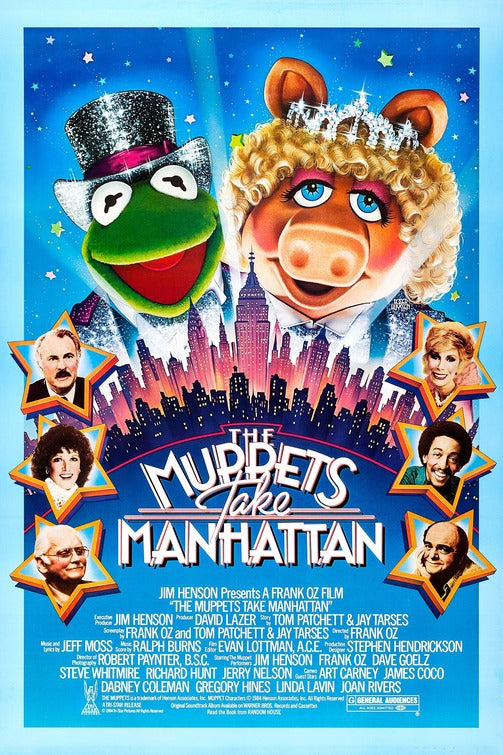 the movie poster: The Muppets Take Manhattan (1984)