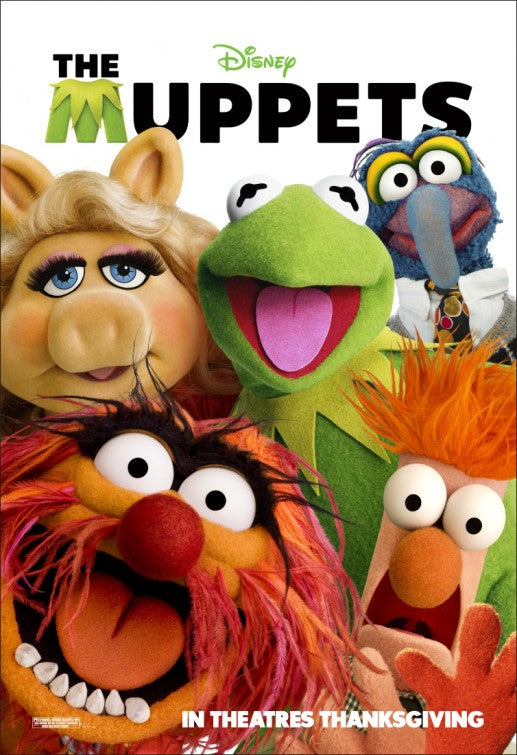 1000 piece jigsaw puzzle for the movie poster: The Muppets (2011) ver8