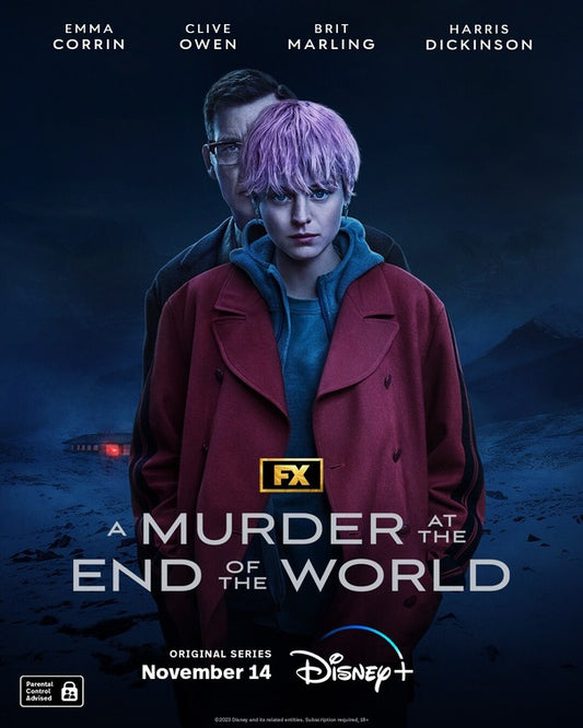 1000 piece jigsaw puzzle for tv poster: A Murder at the End of the World
