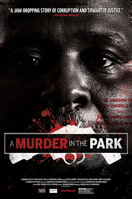 1000 piece jigsaw puzzle for the movie poster: A Murder in the Park (2014)