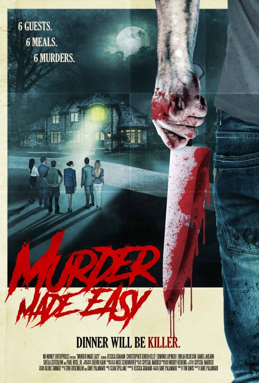 1000 piece jigsaw puzzle for the movie poster: Murder Made Easy (2018)