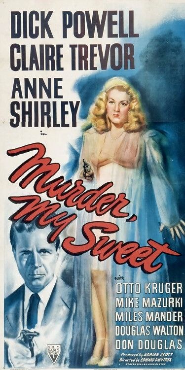 the movie poster: Murder, My Sweet (1944) ver3