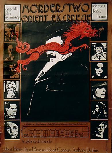 the movie poster: Murder on the Orient Express (1974) ver2