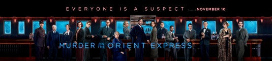 1000 piece jigsaw puzzle for the movie poster: Murder on the Orient Express (2017) ver21