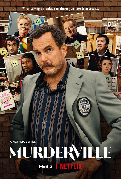 1000 piece jigsaw puzzle for tv poster: Murderville