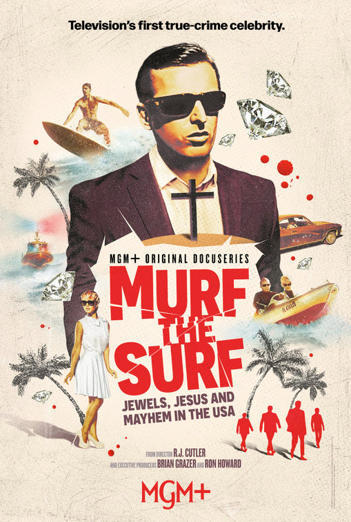 1000 piece jigsaw puzzle for tv poster: Murf the Surf