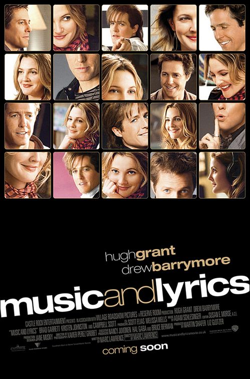 the movie poster: Music and Lyrics (2007) ver2