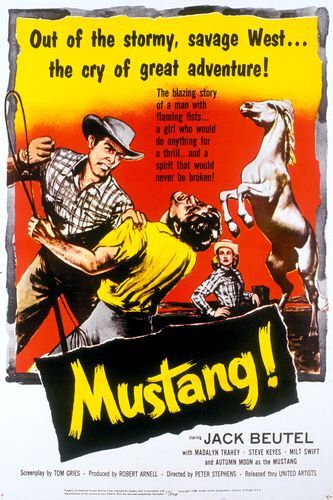 the movie poster: Mustang! (1959)